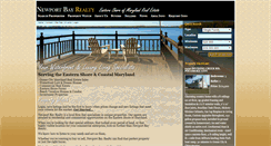 Desktop Screenshot of newportbayrealty.com